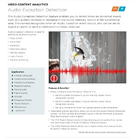 Audio Exception Detection in Atlanta,  GA