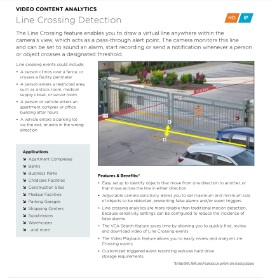 Line Crossing Detection in Atlanta,  GA